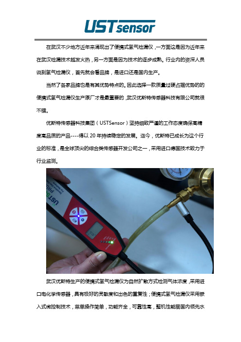 武汉进口氢气检漏仪品牌哪家好？