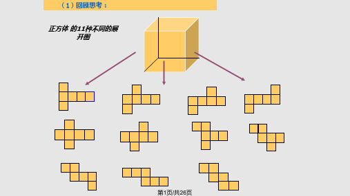 立体图形的展开和折叠PPT课件