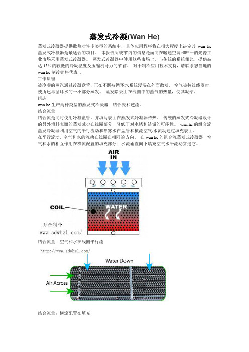 蒸发式冷凝器(Evaporative condenser)