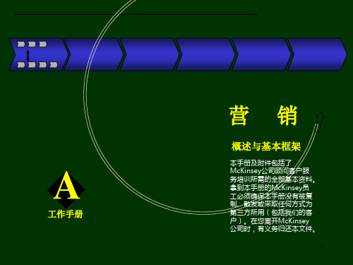 最经典实用有价值的管理培训课件之122麦肯锡著名九大-162页文档资料