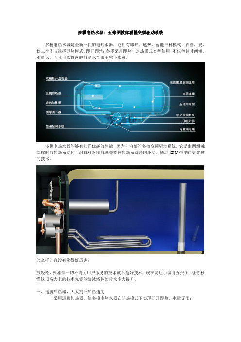 多模电热水器：五张图教你看懂变频驱动系统