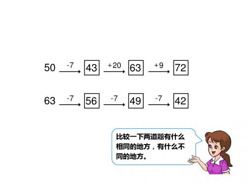 一年级数学下册第六单元同数连加