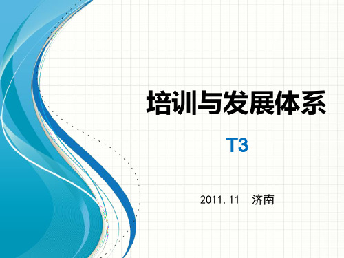 培训与发展体系(T3)