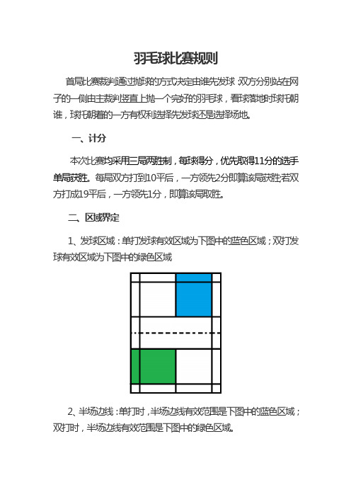 羽毛球比赛规则(1)