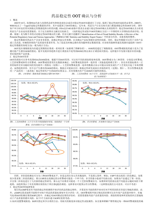 药品稳定性OOT确认与分析