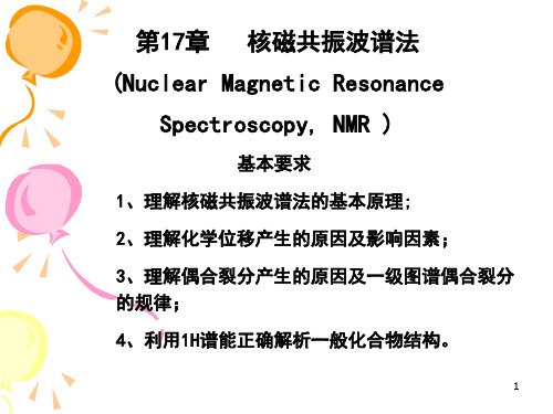 第1章 核磁共掁ppt课件