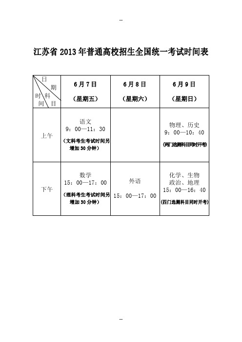 监考人员手册