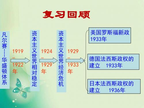 2018部编人教版九年级历史下册 第15课 第二次世界大战课件