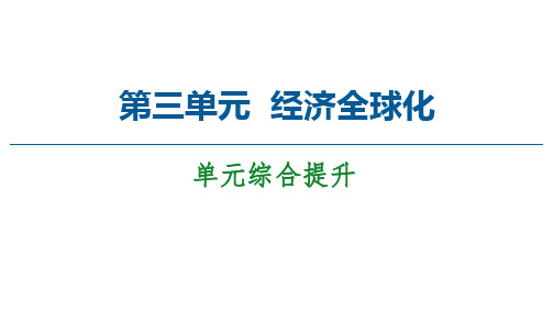 高中政治_当代国际政治与经济_ppt课件_人教统编版3