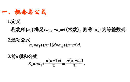 等差数列前n项和的性质