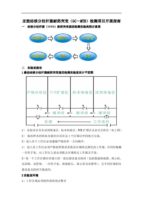 亚能结核分枝杆菌耐药突变(gcmtb)检测项目开展指南