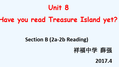 英语人教版八年级下册新目标八年级下unit8 SectionB 2a-2b课件