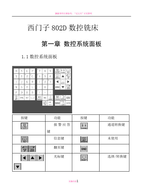 操作手册(西门子系列)