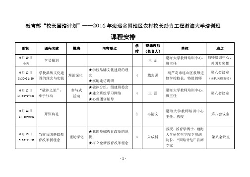 课程表2