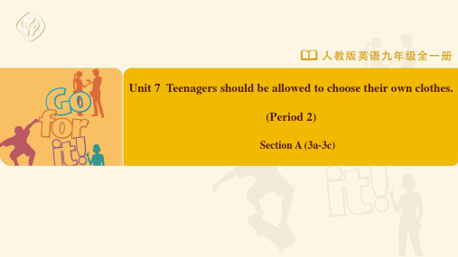 Unit7SectionA3a-3c课件人教版英语九年级全册