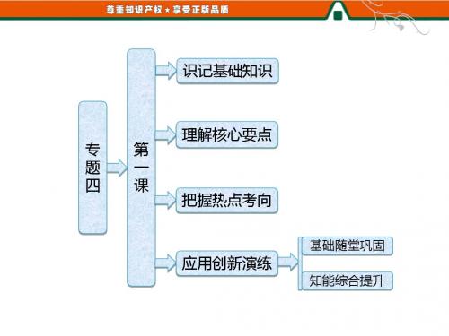 专题四  第一课  积贫积弱的北宋