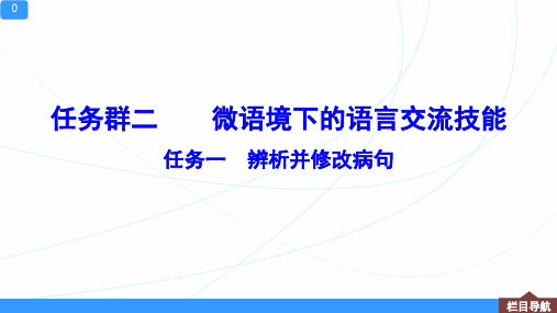 2023年高考语文复习辨析并修改病句(2课时)