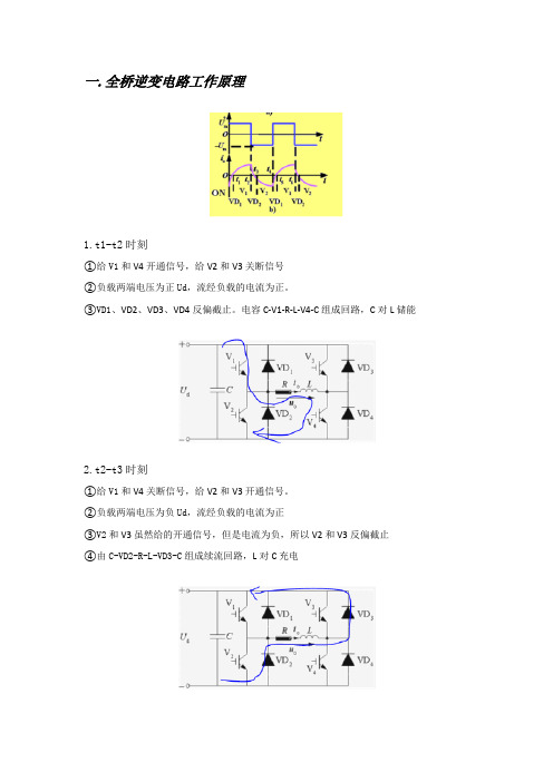 全桥逆变电路工作原理