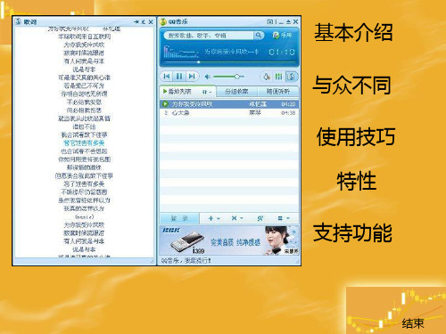 (完整版)qq音乐介绍