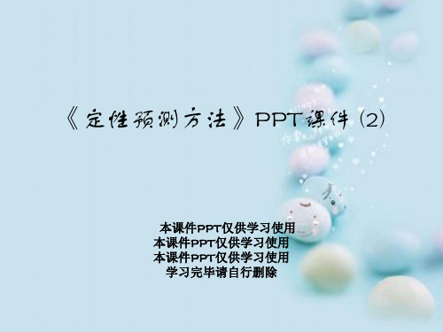 《定性预测方法》PPT课件 (2)