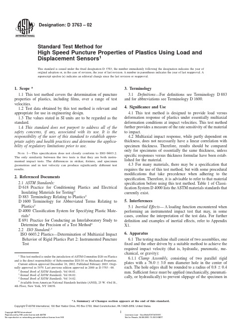 ASTM D3763