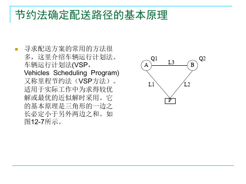 节约里程法