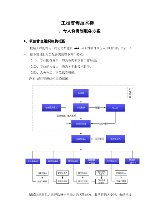 工程咨询技术标