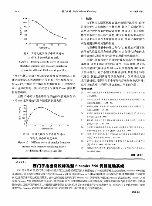 西门子推出高效标准型Sinamics V90伺服驱动系绕