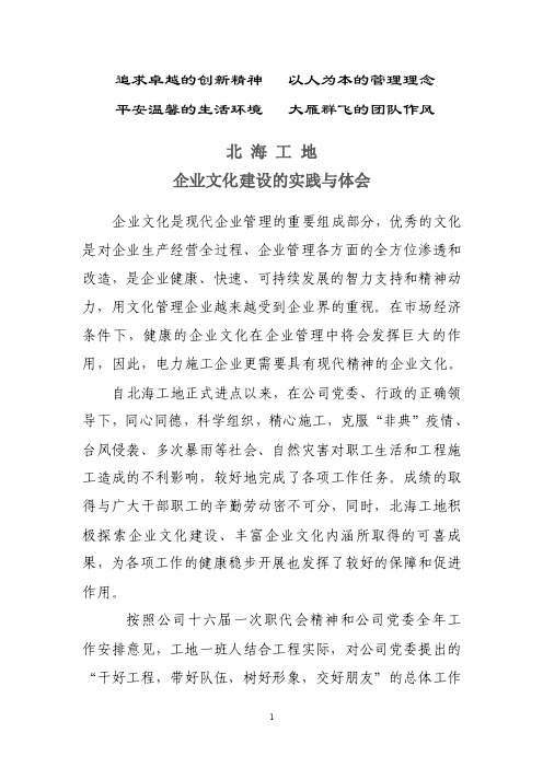 追求卓越的创新精神