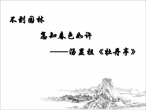 人美版美术美术鉴赏19不到园林怎知春色如许漫步中外园林艺术课件(共23张PPT)(3)