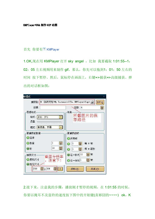 KMPlayerUGA制作GIF动图