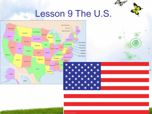 新冀教版五年级英语上册《Lesson 9 The U.S.》精品课件