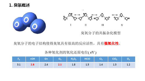 臭氧在污水处理中的应用ppt课件