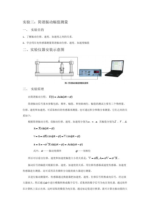 机械振动实验报告分析