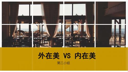 外在美 VS 内在美汇编