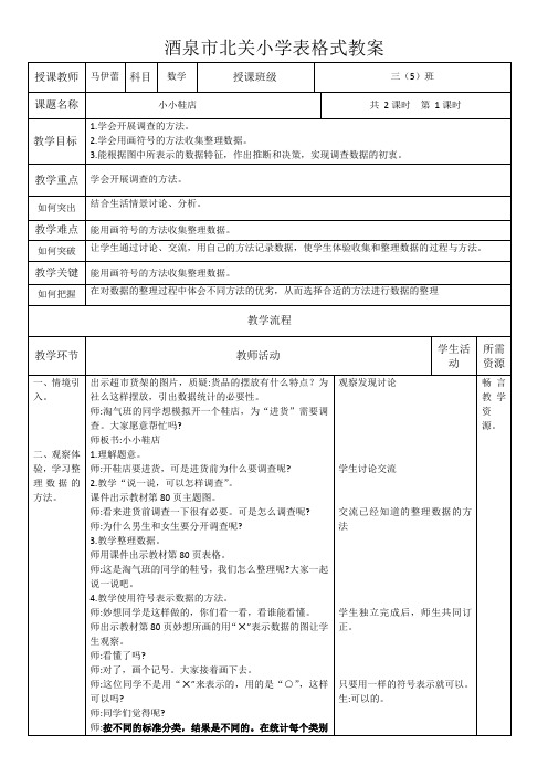 小小鞋店第一课时