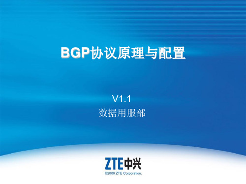 BGP协议原理与配置