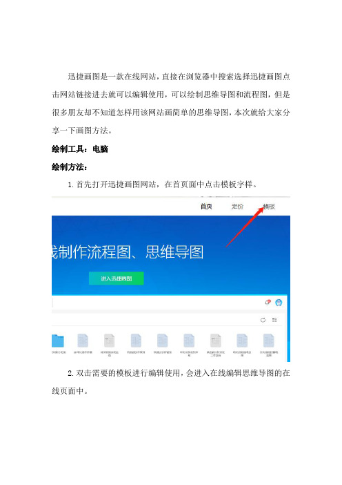 如何用迅捷画图绘制简单的思维导图