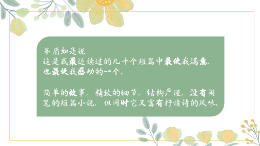 《百合花》ppt课件22张