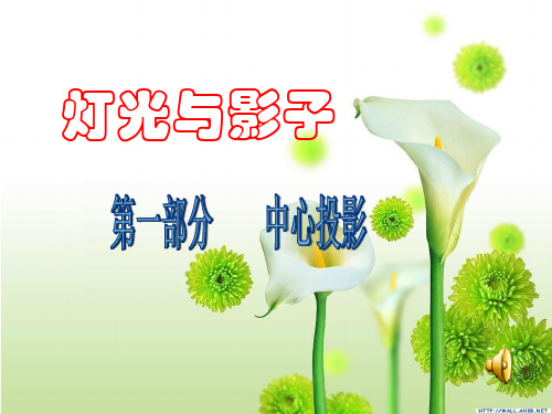 【最新】九年级数学第四章第二节灯光与影子课件北师大版 课件