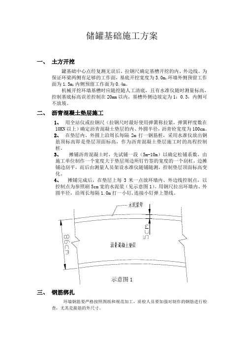 原油储罐基础施工方案