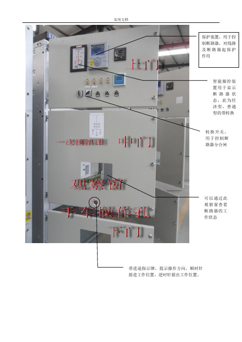 KYN28柜学习资料(图片讲解)