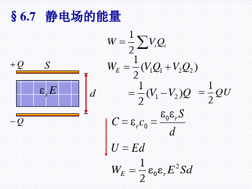 §3-7 电介质中的静电能