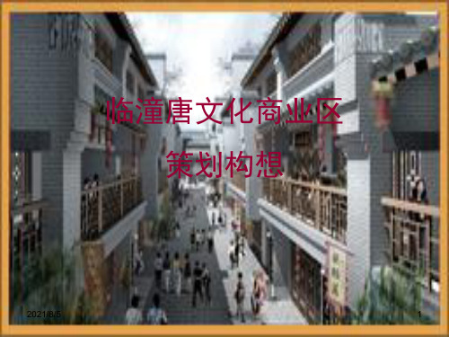 临潼唐文化旅游商业区策划构想(完整版)