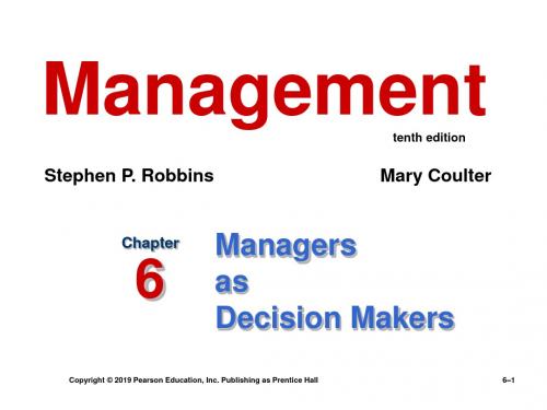 management教学资料-10erobbins_ppt06 - r