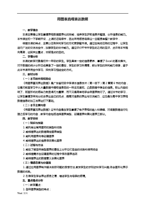 用图表直观表达数据教学设计