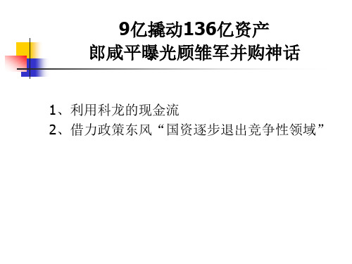 郎咸平评格林克尔