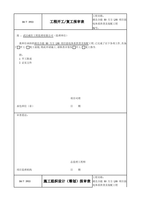 纯中文版SHT-3903--监理用表