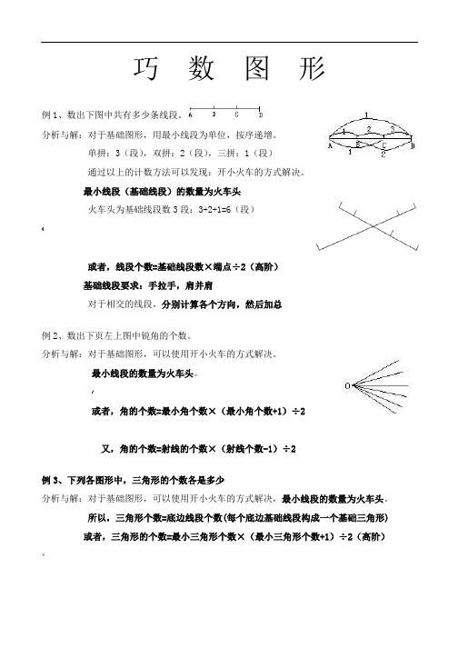 奥数知识点-图形计数