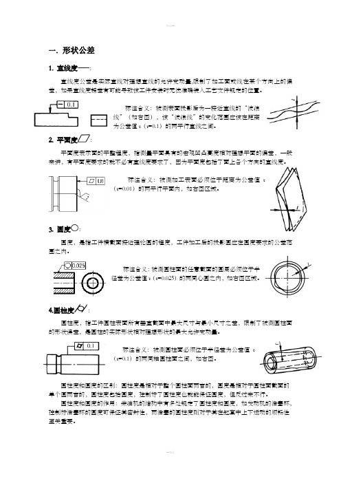 形位公差符号解析